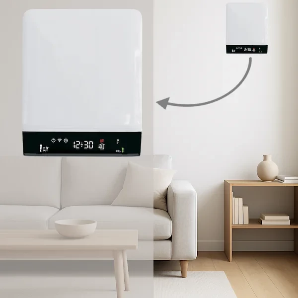 hővisszanyerős szellőztető ventilátorok