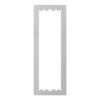 Kép 1/2 - Urmet ALPHA 4 modulos díszkeret süllyesztett szereléshez 1168-614