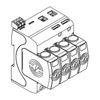 Kép 3/3 - OBO Túlfeszültség levezető, T2, 3P+NPE, 40 kA, távjelzéssel 5095333