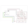 Kép 7/7 - Bremas túlfeszültségvédelmi és felügyeleti eszköz napelem rendszerhez | 3 MPPT | IP56 | 1500V DC 20A bekötési rajz