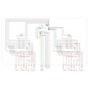 Kép 6/7 - Bremas túlfeszültségvédelmi és felügyeleti eszköz napelem rendszerhez | 4 MPPT | IP56 | 1500V DC 20A bekötési rajz
