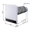 Kép 2/4 - BLAUBERG hővisszanyerős szellőztető Freshpoint 200-E Pro L07 10953 méret