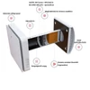 Kép 3/3 - VENTS hővisszanyerős szellőztető ventilátor Twinfresh Atmo Wi-Fi mini 10997 felépítés