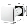 Kép 2/3 - VENTS hővisszanyerős szellőztető ventilátor Twinfresh Atmo Wi-Fi mini 10997 méret