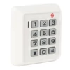 Kép 2/3 - Önálló működésű RFID kártyaolvasó és kódzár, riasztás funkció, fehér - SK-30WH - oldal