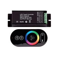 ULTRALUX RF érintős vezérlő RGB vagy Fehér LED világításhoz, 12-24V DC, 3x6A ULTRALUX RF érintős vezérlő RGB vagy Fehér LED világításhoz, 12-24V DC, 3x6A