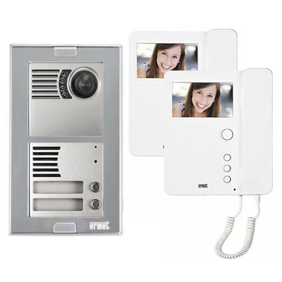 Urmet Sinthesi S2 kétlakásos kaputelefon készlet 5"-os beltéri készülékkel, 2voice Urmet Sinthesi S2 kétlakásos kaputelefon készlet 5"-os beltéri készülékkel, 2voice