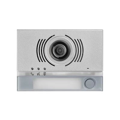 Urmet Alpha előlap audió-videó modulhoz 1 nyomógombbal, szürke, 1168/141G Urmet Alpha előlap audió-videó modulhoz 1 nyomógombbal, szürke, 1168/141G