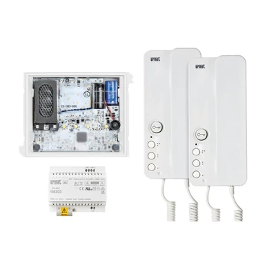 Urmet Alpha 2voice audió társasházi kaputelefon alapkészlet 1183/622