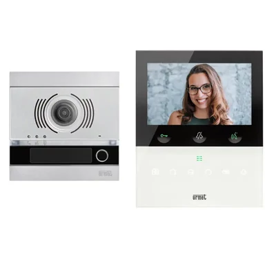 Urmet fekete Alpha videó kaputelefon szett 5" képernyővel, 2voice, WIFI, VOG5W fehér Urmet fekete Alpha videó kaputelefon szett 5" képernyővel, 2voice, WIFI, VOG5W fehér