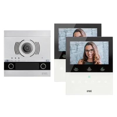 2-4 lakásos videó társasházi kaputelefon szettek