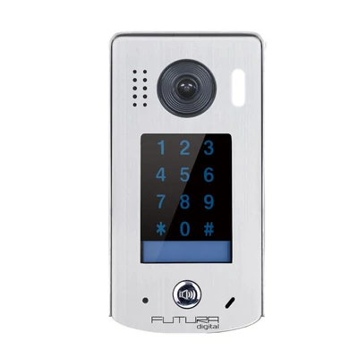 Futura digital 1 lakásos érintő kódzáras IP kaputábla VIX-611/KP Futura digital 1 lakásos érintő kódzáras IP kaputábla VIX-611/KP