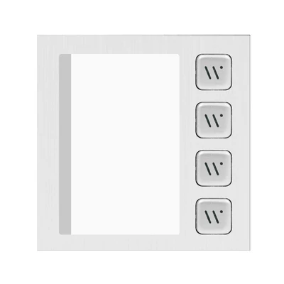 Futura digital 4 nyomógombos modul VDT-821/M4