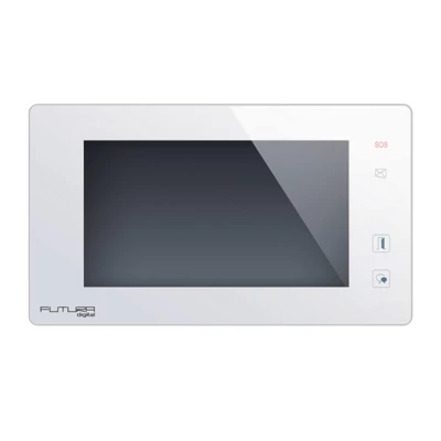 Futura videó kaputelefon lakáskészülék - 7&quot; - fehér - VDT-47W