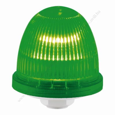 Grothe jelzőlámpa, IP65, zöld, 38106