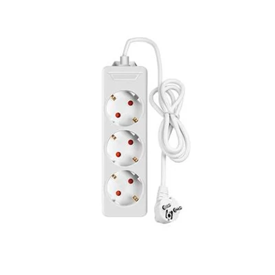 BDK hosszabbító, 3-as dugalj, 2m, 3x1,5, IP20