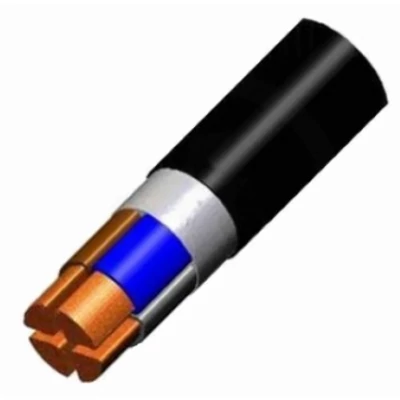 5x10 réz földkábel, NYY-J 5x10, EYY-J 5x10
