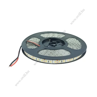 Ultralux LED szalag, 120 LED/m, 9,6W/m, 950lm/m, 3000K, 12VDC, IP65 - LNW2835120WW Ultralux LED szalag, 120 LED/m, 9,6W/m, 950lm/m, 3000K, 12VDC, IP65 - LNW2835120WW