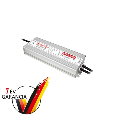 Scharfer vízálló tápegység 24VDC, 300W, IP67, SCH-300-24 Scharfer vízálló tápegység 24VDC, 300W, IP67, SCH-300-24