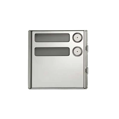 URMET SINTHESI STEEL polírozott acél modul 2 hívógombbal 1158/12