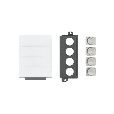 Urmet 2 vezetékes 4 nyomógombos kaputábla kiegészítő 1736 készlethez 1736/104