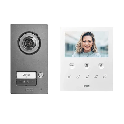 Urmet egylakásos videó kaputelefon készlet 5&quot;-os beltéri lakáskészülékkel Mikra2/VOG5 - 1784/781