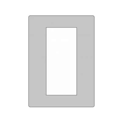 Süllyesztőkeret Urmet Matibus 1 soros kaputábla modulhoz, 525/RP1