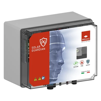 Bremas túlfeszültségvédelmi és felügyeleti eszköz napelem rendszerhez | 3 MPPT | IP56 | 1500V DC 20A