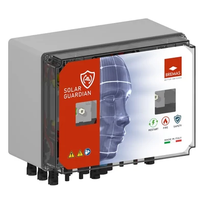 Bremas túlfeszültségvédelmi és felügyeleti eszköz napelem rendszerhez | 5 MPPT | IP56 | 1500V DC 20A