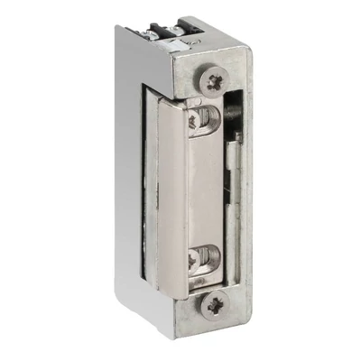 Dorcas elektromos zár, szimmetrikus, feszültségre nyit, állítható zárnyelv, belső memória, 12V DC, 260mA