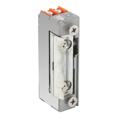 Dorcas elektromos zár, keskeny, szimmetrikus, feszültségre nyit, állítható zárnyelv, radiális, külső memória, 10-24V AC-DC, 280mA