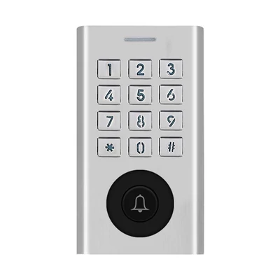 Önálló működésű RFID kártyaolvasó és kódzár, vízálló (IP66), vandálbiztos - K11-EM