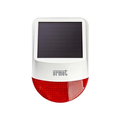 Urmet napelemes külső riasztó villogóval és szabotázsvédelemmel, 1053/405