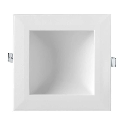 ULTRALUX ILDS1242 Indirekt LED mennyezeti lámpa négyzet, 12W, 4200K, 220V, Semleges Fény, SMD2835