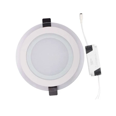 ULTRALUX LPRG16351227 Beépíthető kerek LED üveg panel, 12W, 2700K, melegfény ULTRALUX LPRG16351227 Beépíthető kerek LED üveg panel, 12W, 2700K, melegfény
