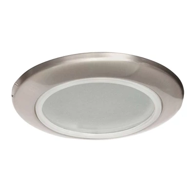 ULTRALUX LVSBMR16SN Mennyezeti beépíthető spot lámpatest, fix, Szatén nikkel, Vízálló ULTRALUX LVSBMR16SN Mennyezeti beépíthető spot lámpatest, fix, Szatén nikkel, Vízálló