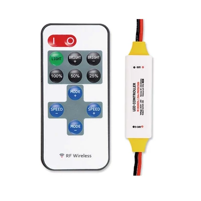 ULTRALUX - P2SCRF Professzionális RF vezérlő egyszínű LED világításhoz, 120W, 10A, IP63, 5-24VDC ULTRALUX - P2SCRF Professzionális RF vezérlő egyszínű LED világításhoz, 120W, 10A, IP63, 5-24VDC