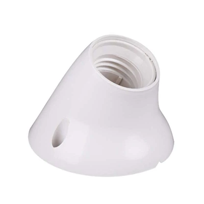 ULTRALUX PFE27SNW Műanyag E27 foglalat, falra szerelhető, döntött, fehér