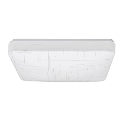 ULTRALUX SPLDS1242 négyzet alakú dekoratív LED mennyezeti Lámpa, 12W, 4200K, IP20