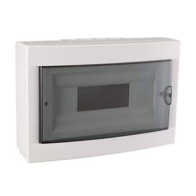 VIKO elosztó doboz, 12 modulos, falon kívüli szerelésű, füst színű ajtóval 90918112