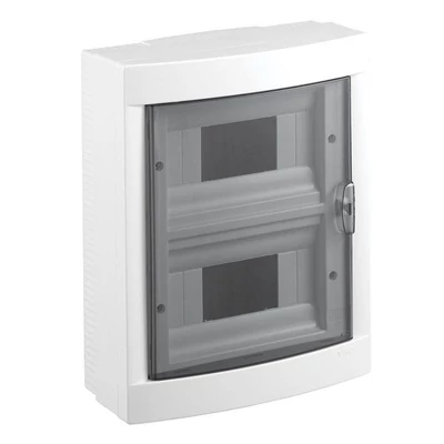 VIKO elosztó doboz, 16 modulos, falon kívüli szerelésű, füst színű ajtóval 90918116