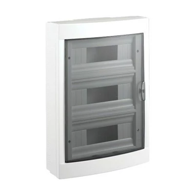 VIKO elosztó doboz, 36 modulos, falon kívüli szerelésű, füst színű ajtóval 90918136