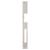 Hosszú zárpajzs DORCAS zárakhoz, INOX, 250 x 25 x 3 mm, forgatható
