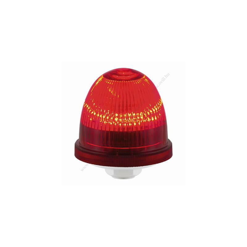 Grothe LED jelzőlámpa, IP65, piros, 38212