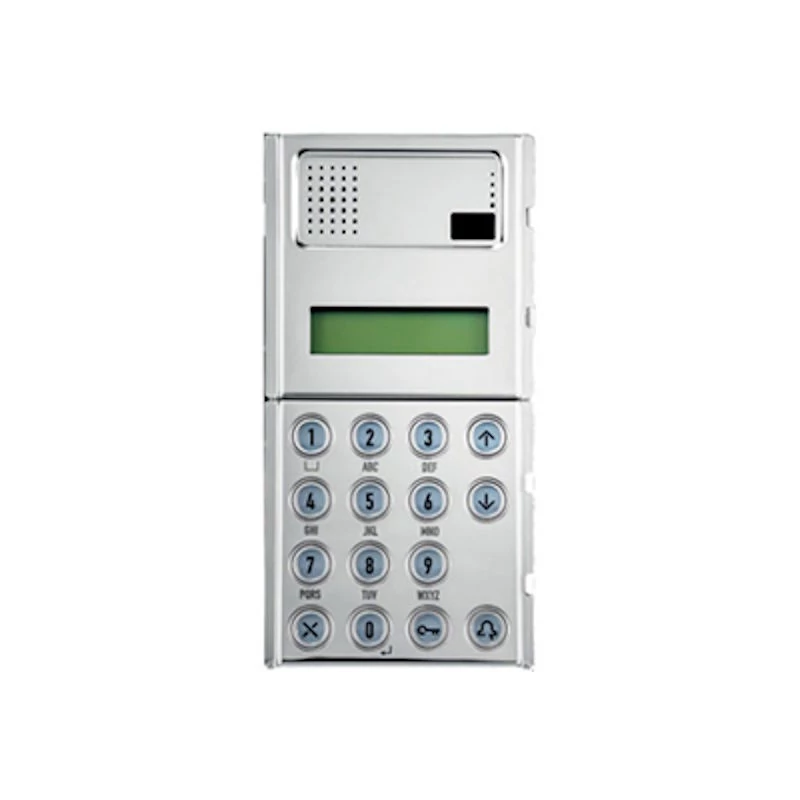URMET Call modul digitális numerikus billentyűzettel Sinthesi Steel kivitelben 1083/14
