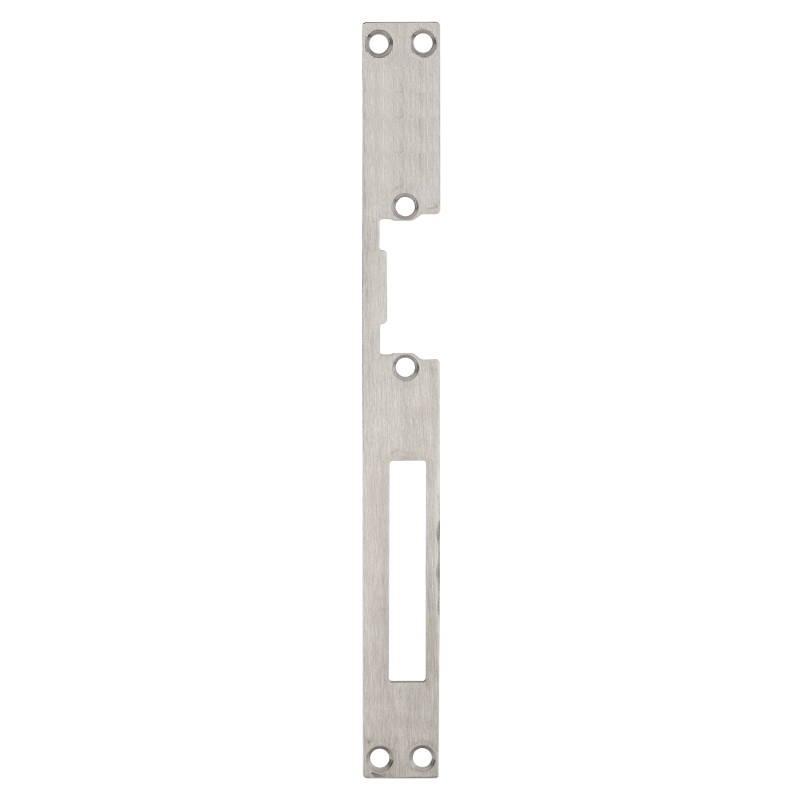 Hosszú zárpajzs DORCAS zárakhoz, INOX, 250 x 25 x 3 mm, forgatható