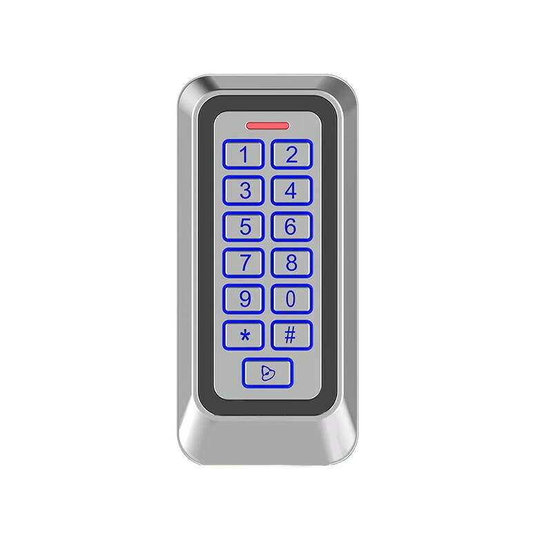 Önálló működésű RFID kártyaolvasó és kódzár, vízálló (IP65) - KIT-CON-M6