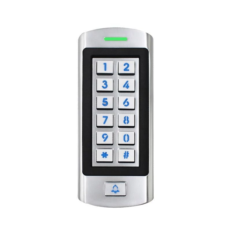 Önálló működésű RFID kártyaolvasó és kódzár, vízálló (IP66), vandálbiztos - K10-EM