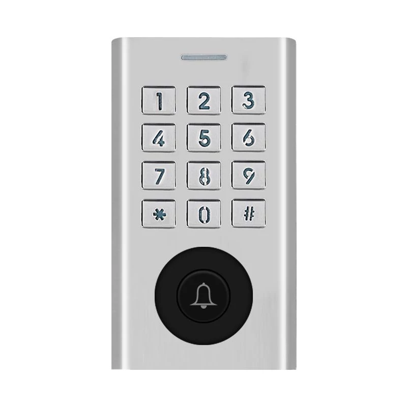 Önálló működésű RFID kártyaolvasó és kódzár, vízálló (IP66), vandálbiztos - K11-EM