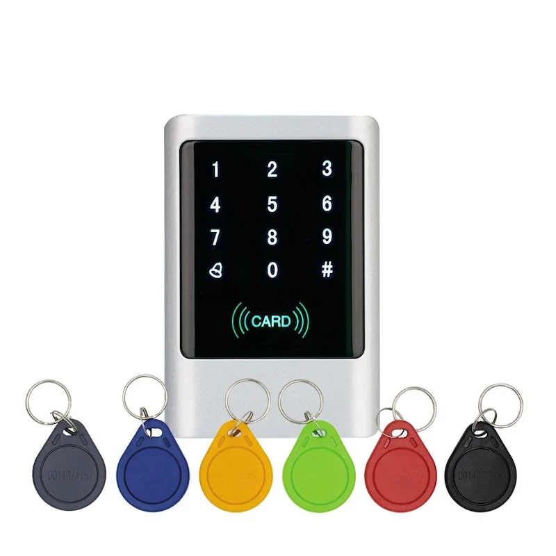 Önálló működésű RFID kártyaolvasó és kódzár, vízálló, vandálbiztos (IP65) - KIT-CON-M1